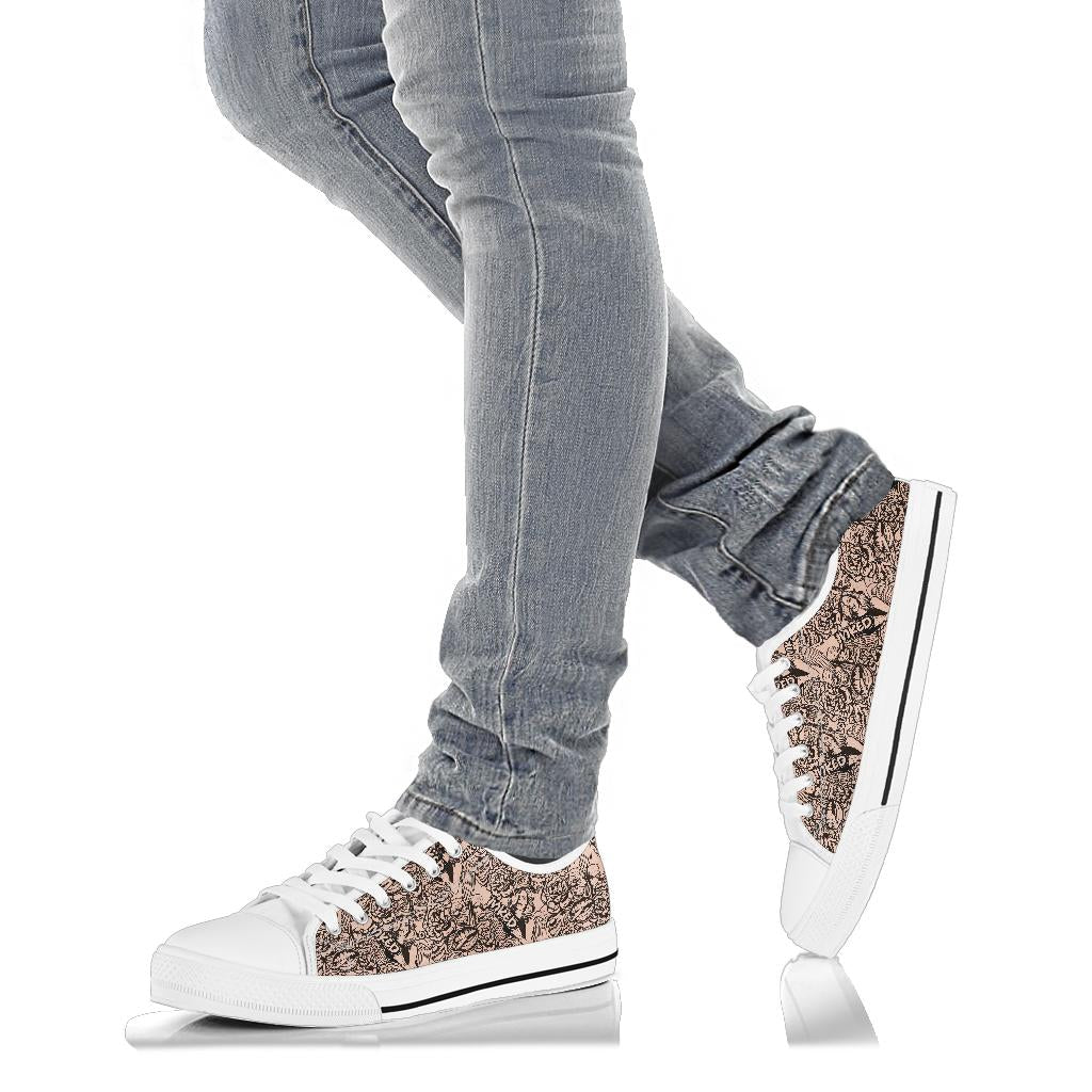 Inked Low Top Sneakers