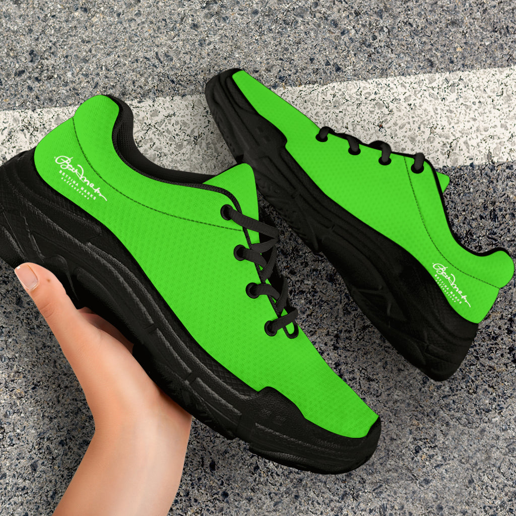 Bright Green Athletic Sneakers