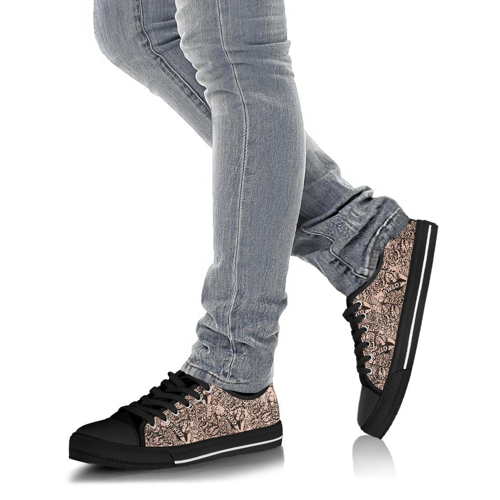 Inked Low Top Sneakers