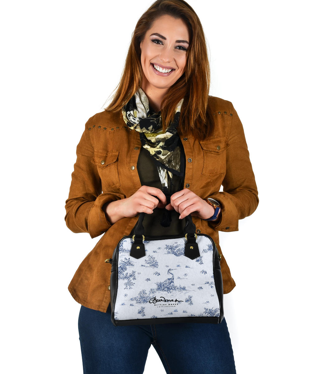Toiles de Jouy Hand Bag w Shoulder Strap