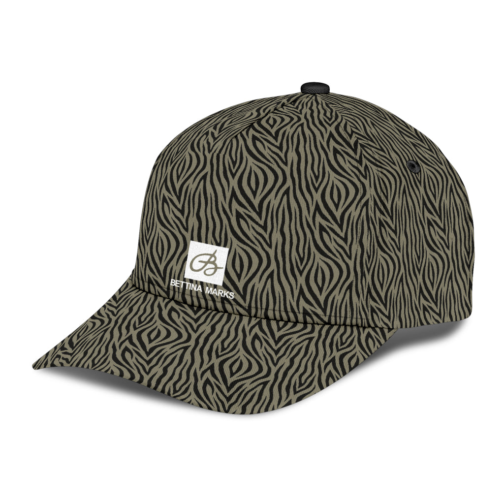 Khaki Zebra Cap