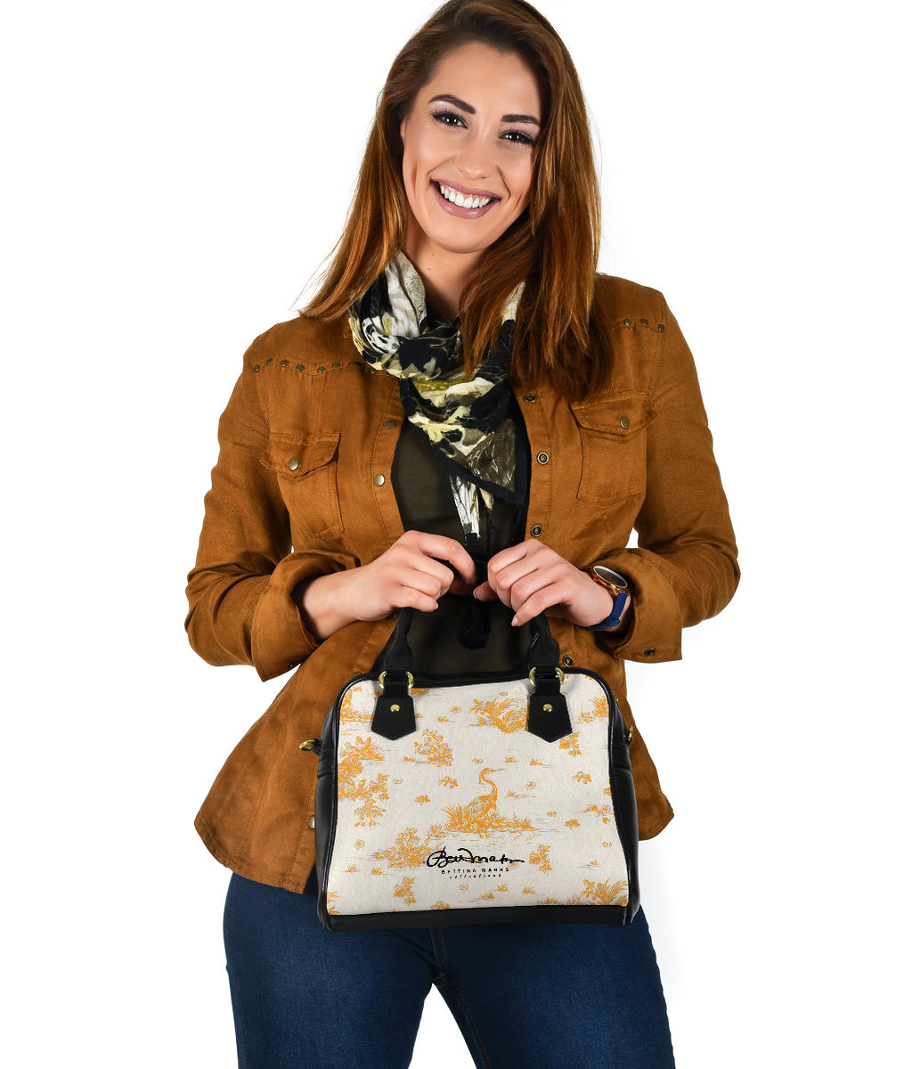 Toiles de Jouy Hand Bag w Shoulder Strap