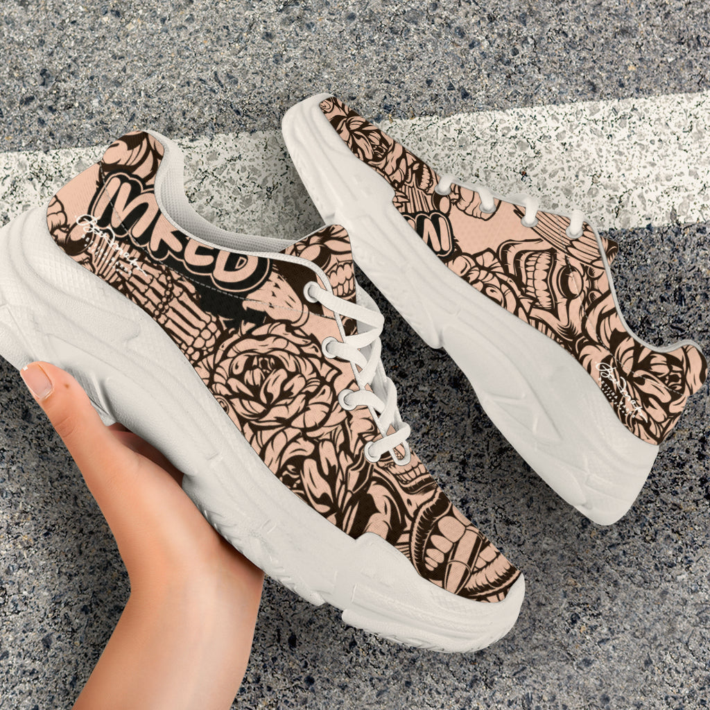 Inked Athletic Sneakers