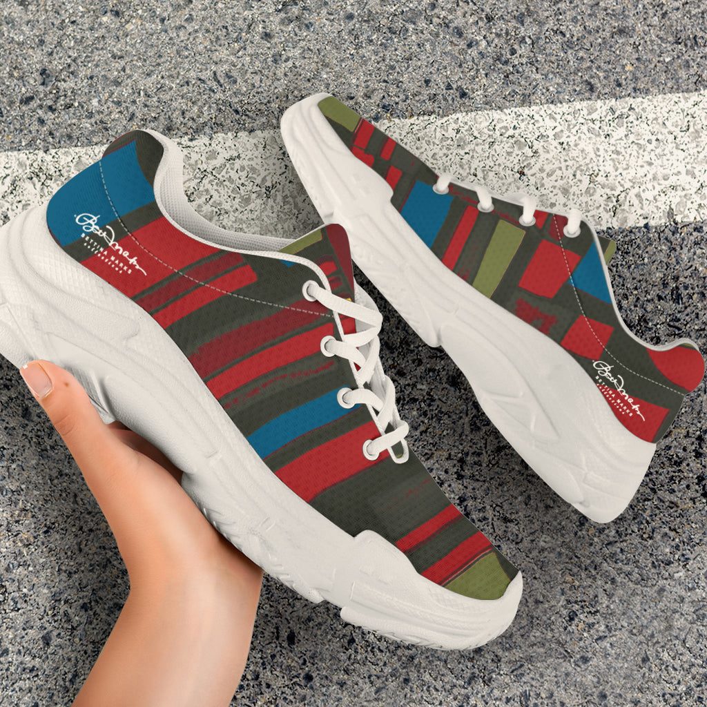Spirited Geo Athletic Sneakers