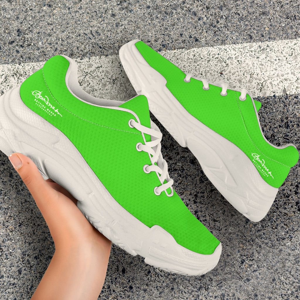 Bright Green Athletic Sneakers