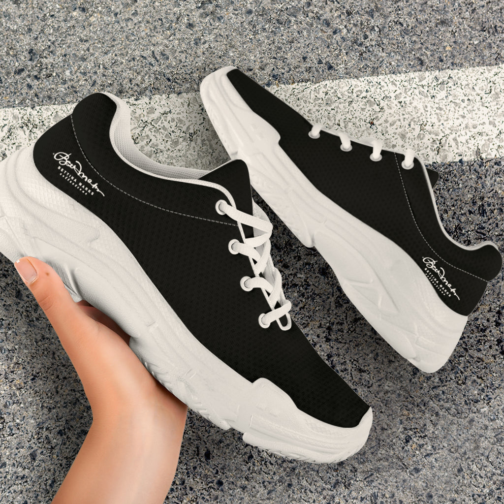 Black Signature Athletic Sneakers