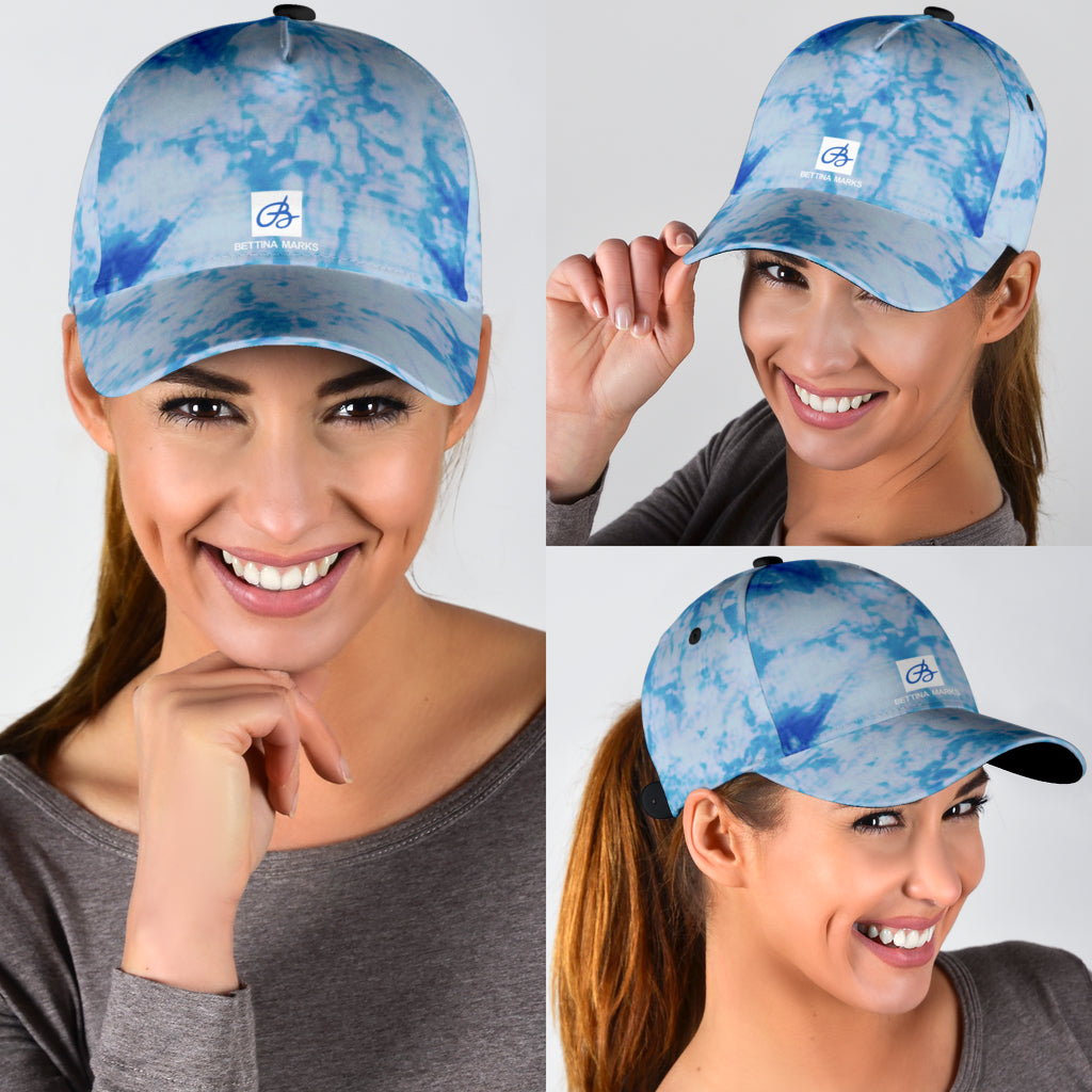 Blue Tie Dye Cap