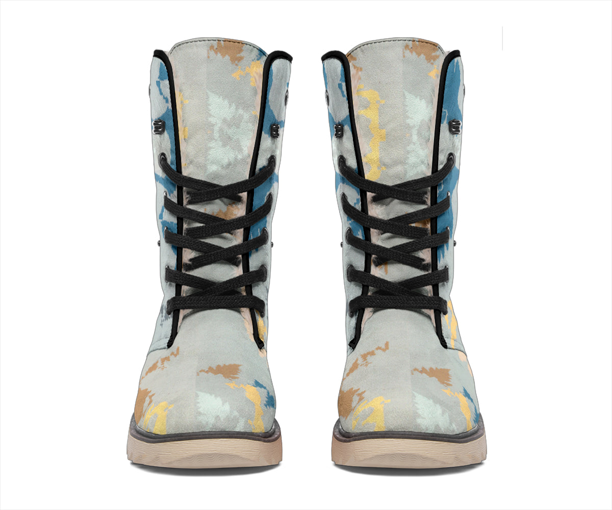 Abstract Forest Polar Boots