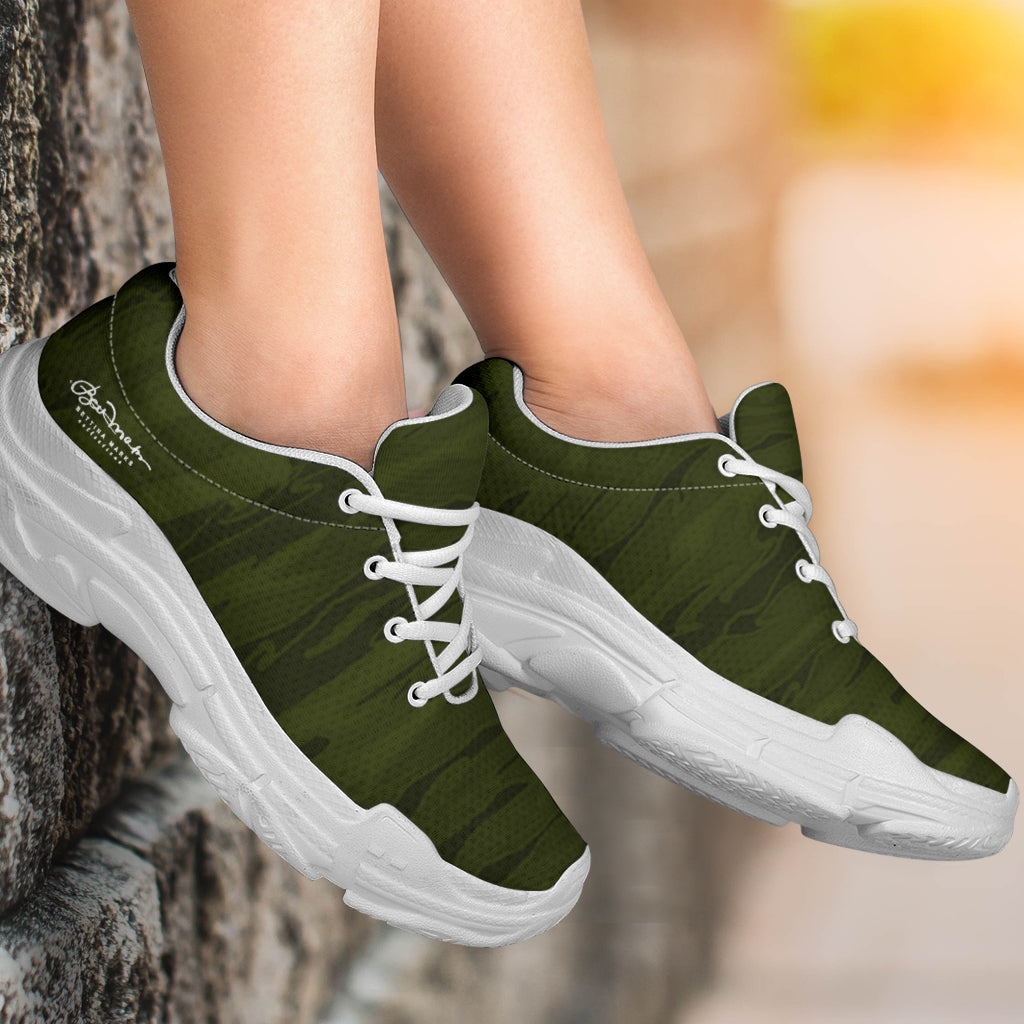 Army Camouflage Lava Athletic Sneakers