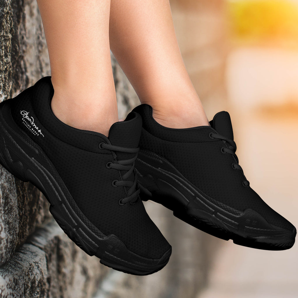 Black Signature Athletic Sneakers