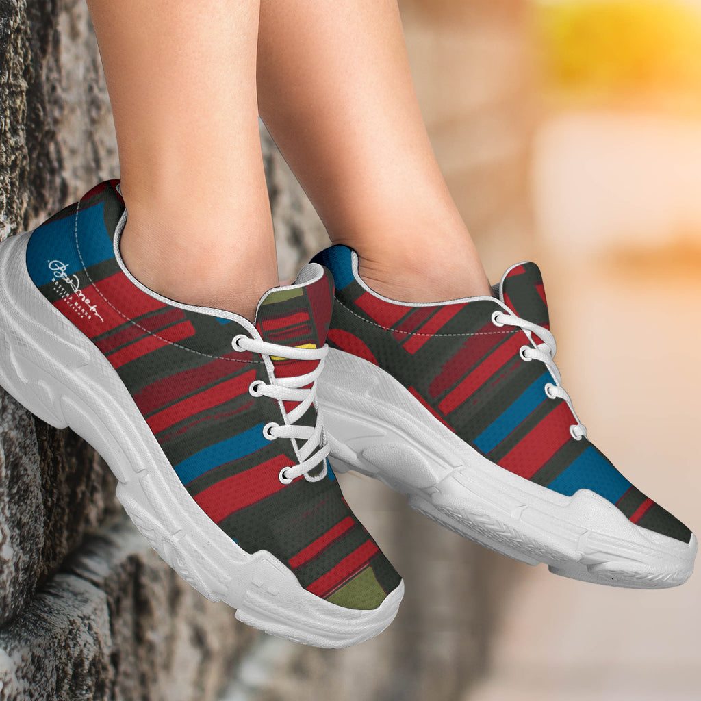 Spirited Geo Athletic Sneakers