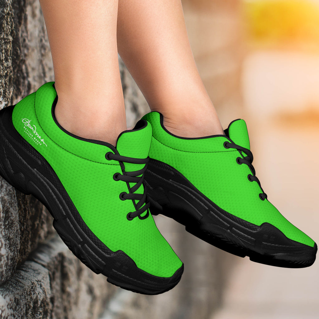 Bright Green Athletic Sneakers