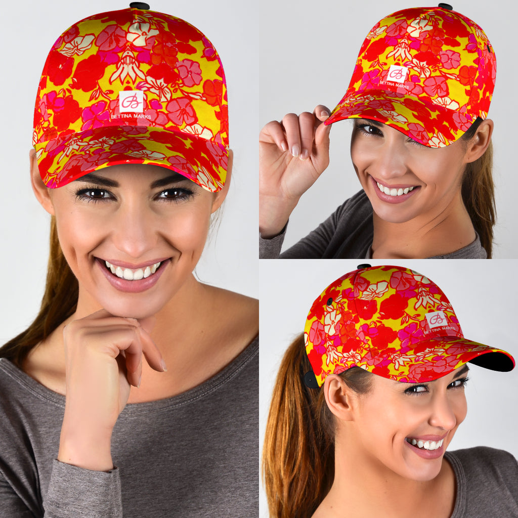 Sixties Floral Cap