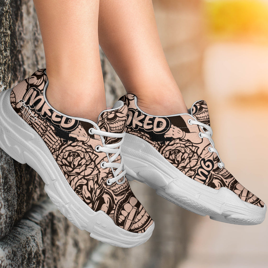 Inked Athletic Sneakers