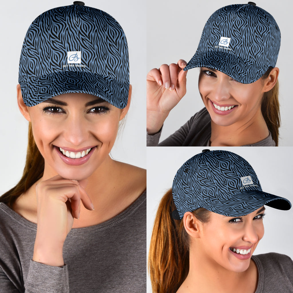 Blue Zebra Cap