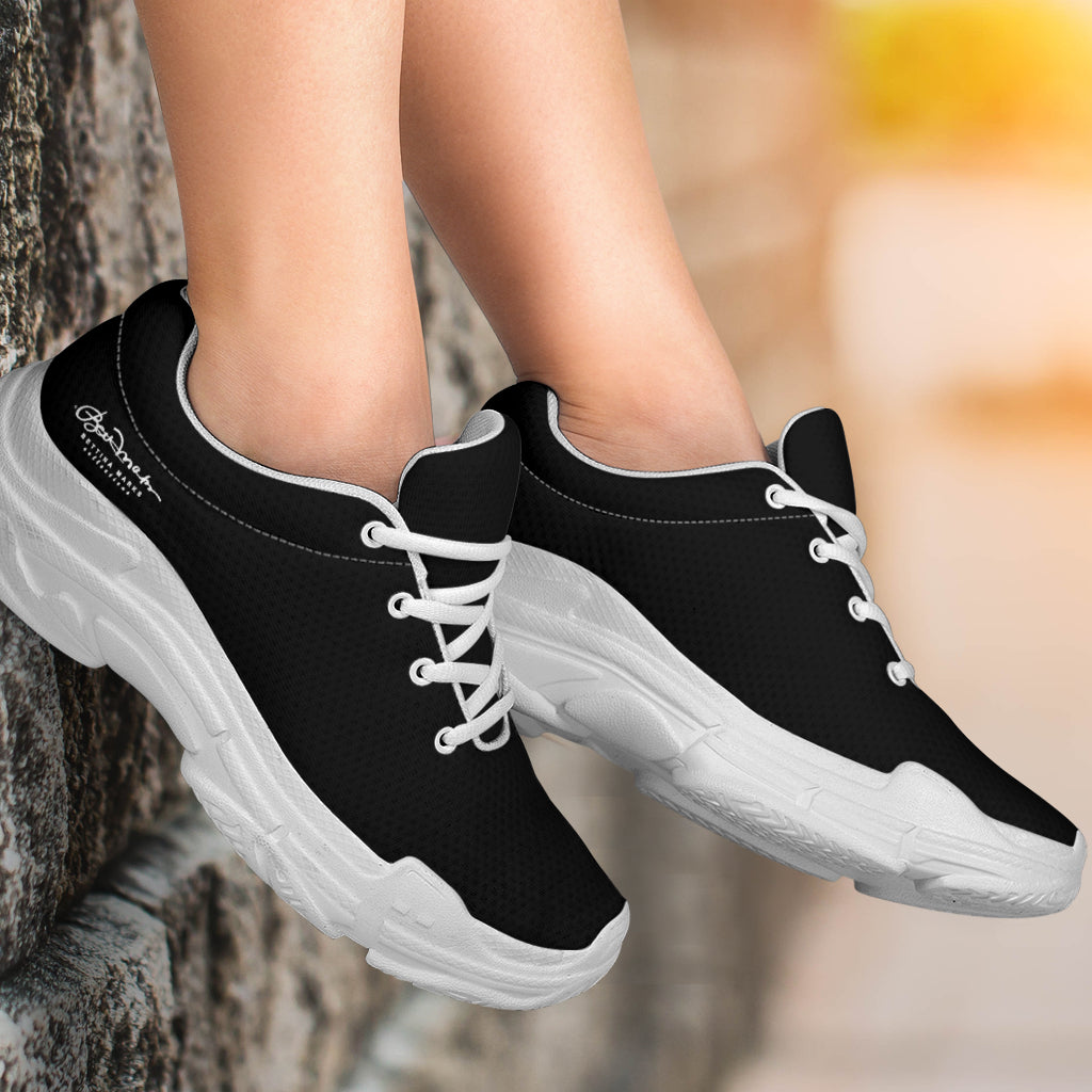 Black Signature Athletic Sneakers