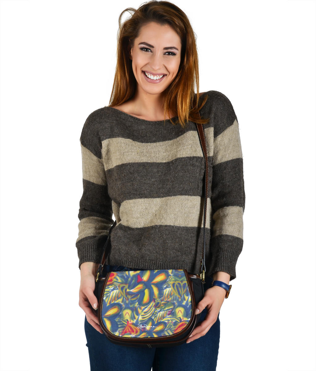 Bora Bora Tropical Saddle Bag