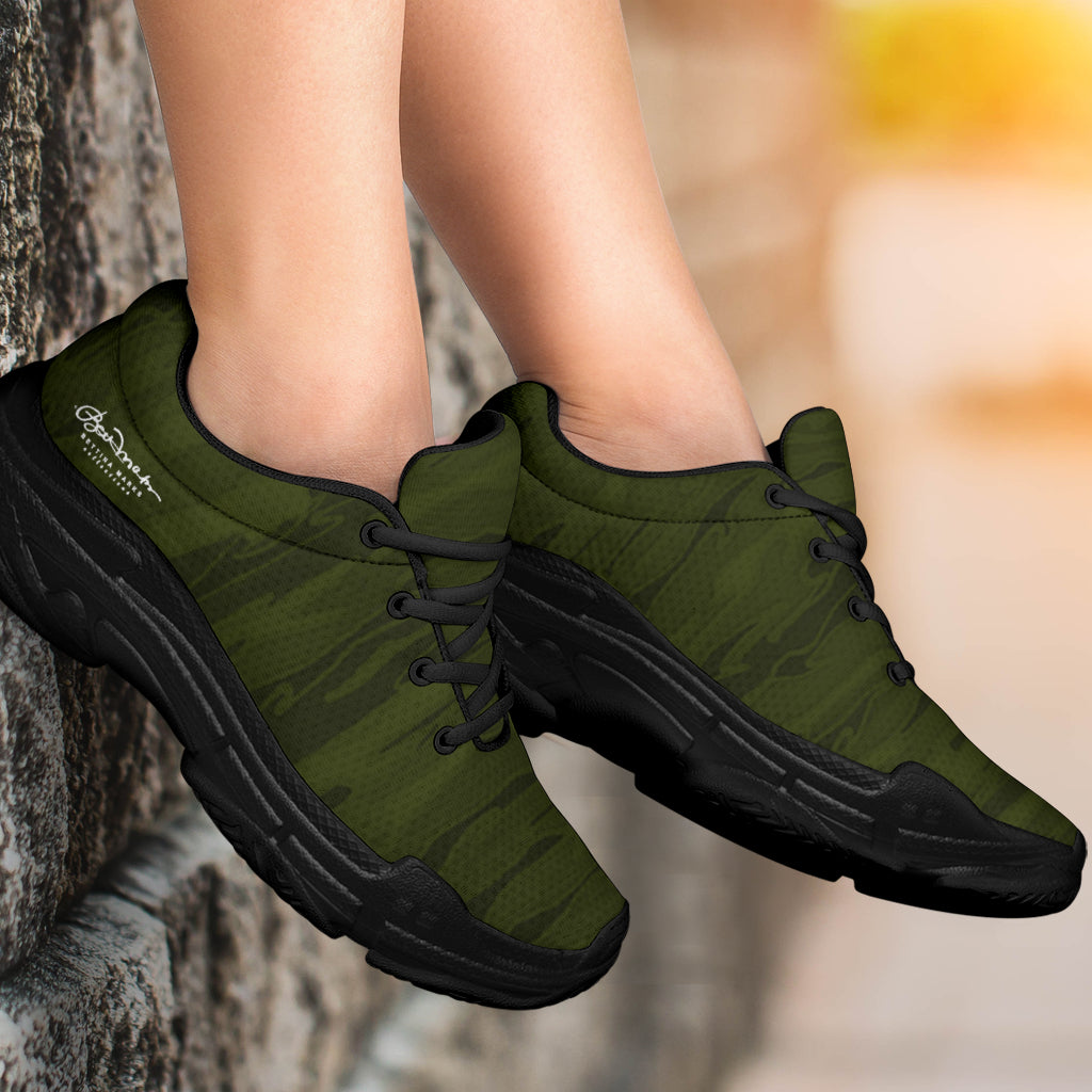 Army Camouflage Lava Athletic Sneakers