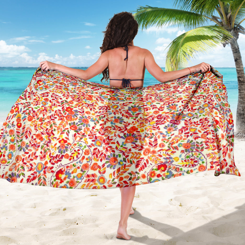 Retro Paisley Sarong