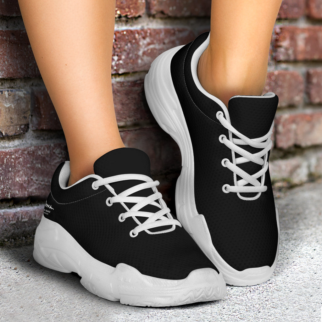 Black Signature Athletic Sneakers