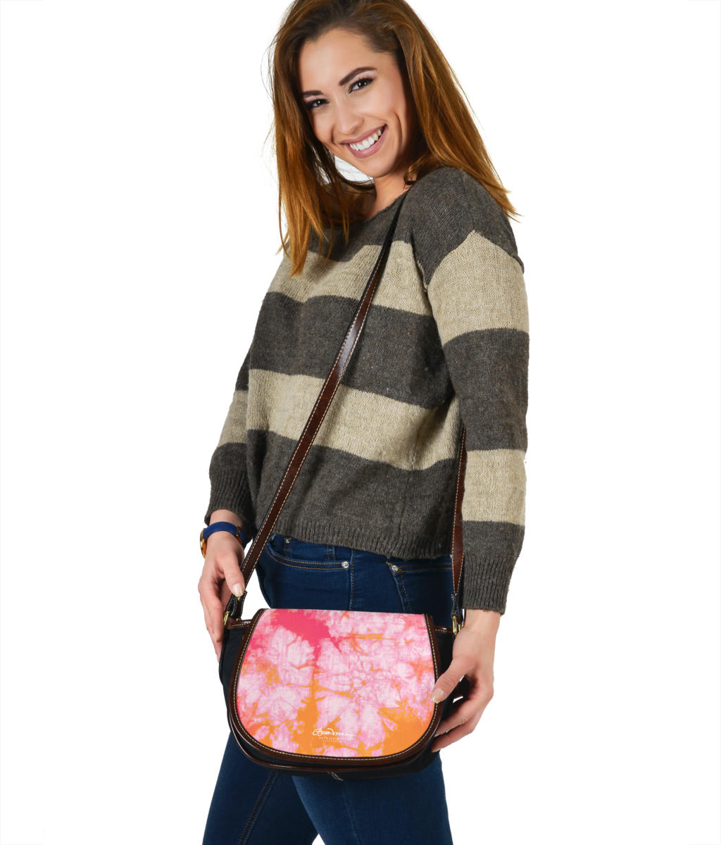 Fantasia Tie Dye Saddle Bag
