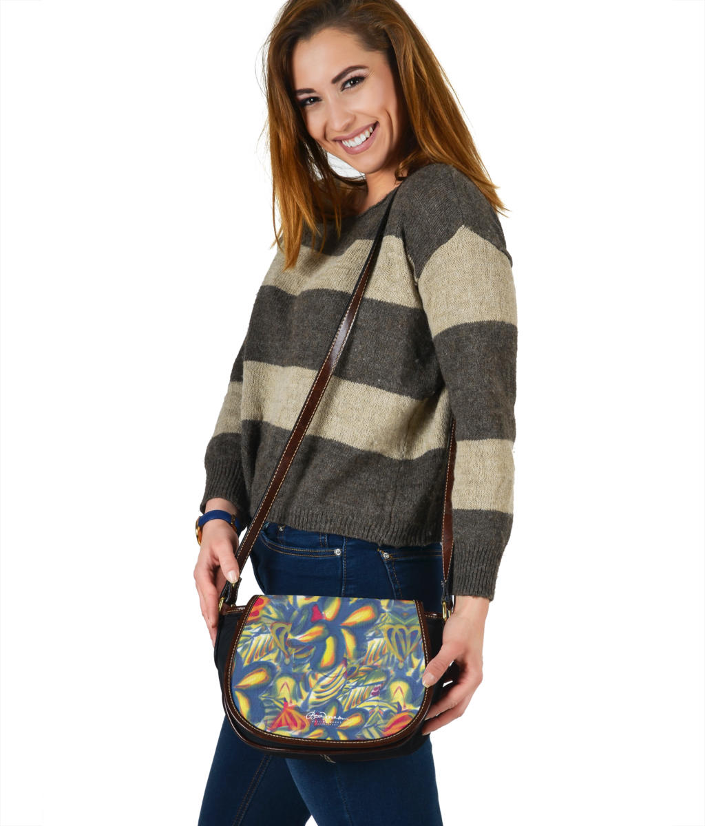 Bora Bora Tropical Saddle Bag