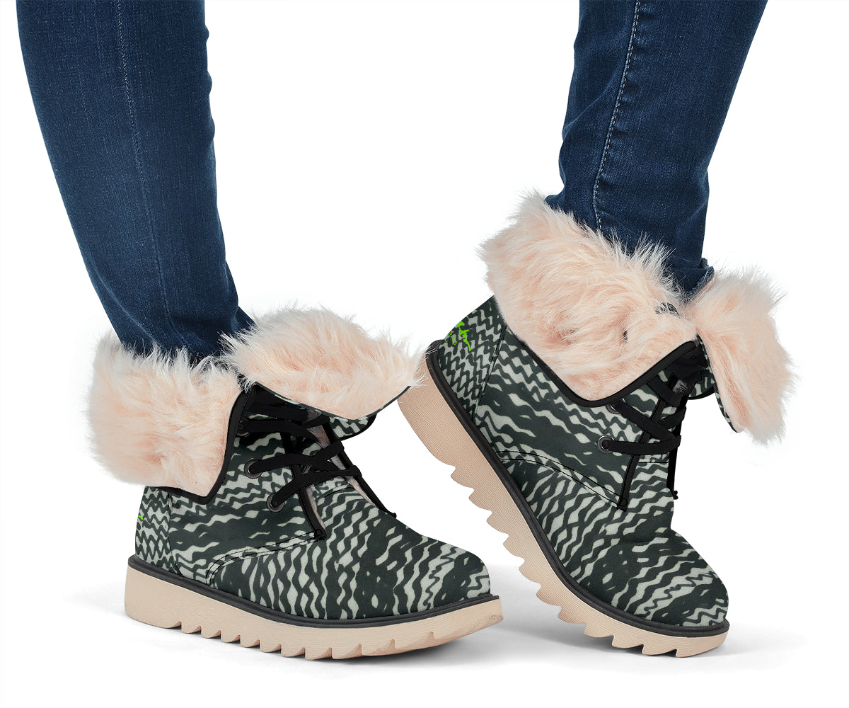 Tire Scribbles Polar Boots