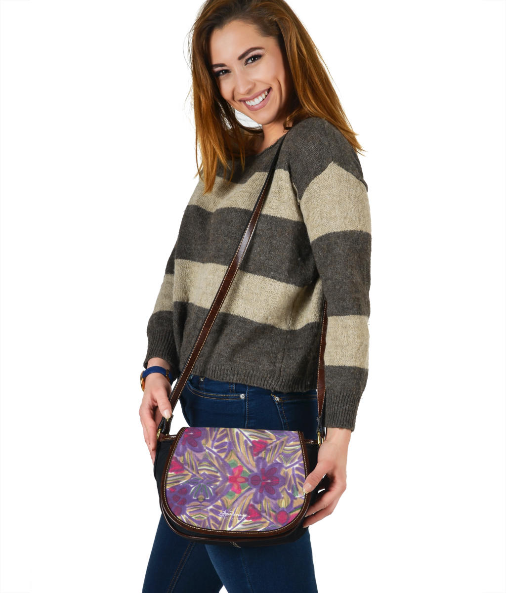 Seychelles Tropical Saddle Bag