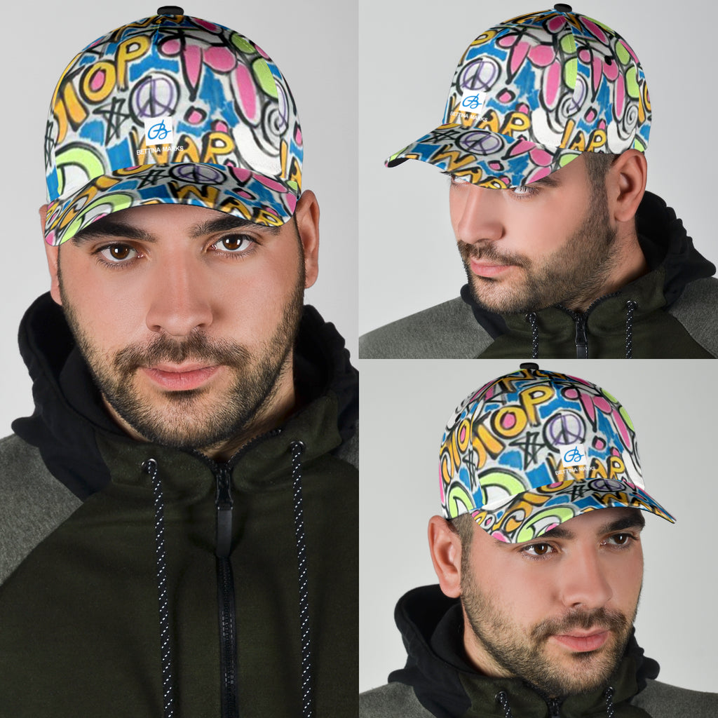 Stop War Now Graffiti Cap