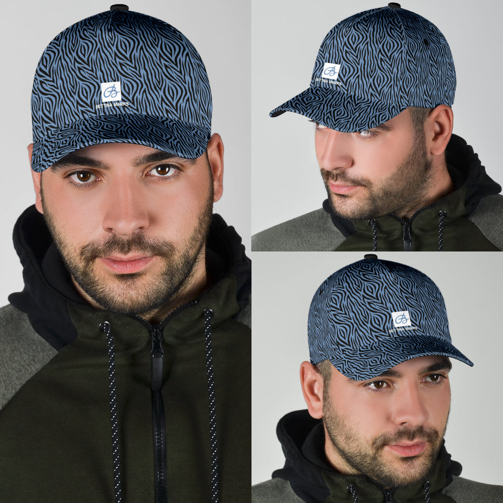 Blue Zebra Cap