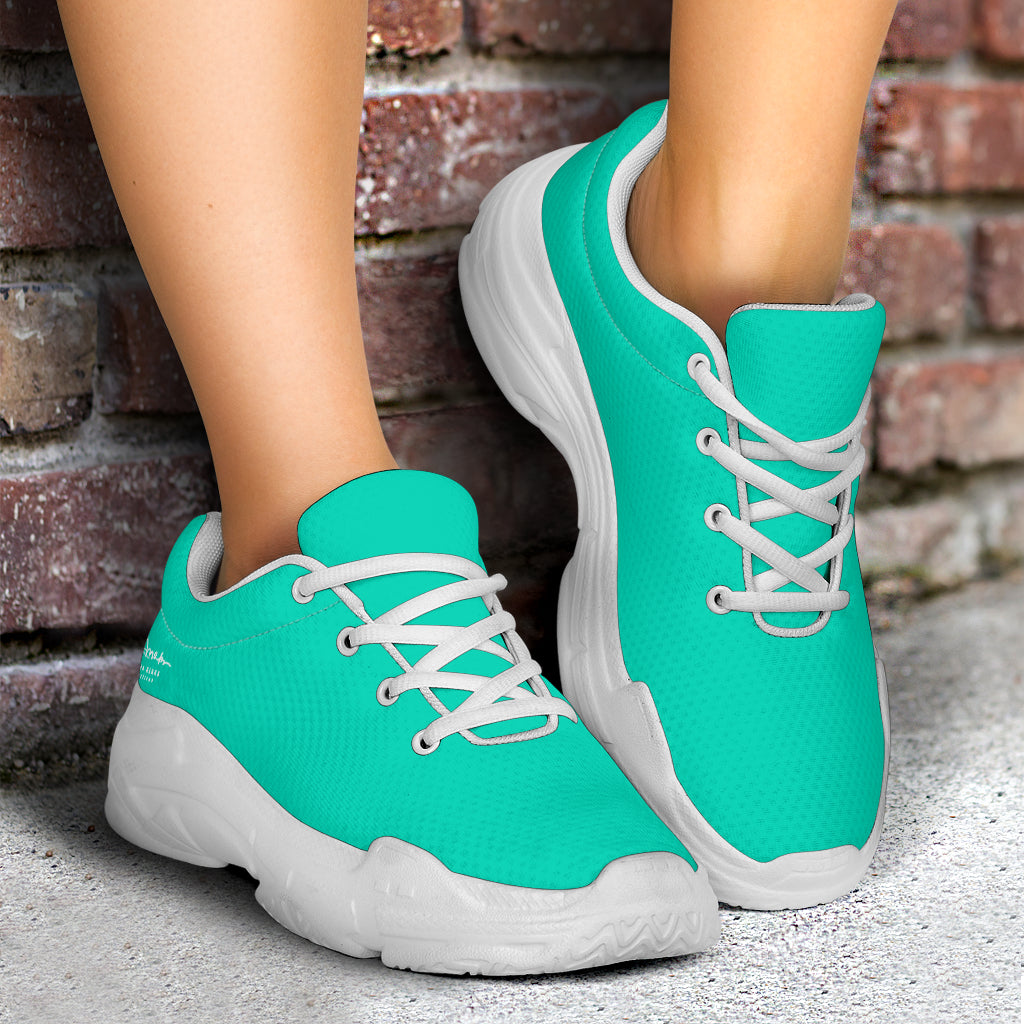 Aegean Blue Athletic Sneakers
