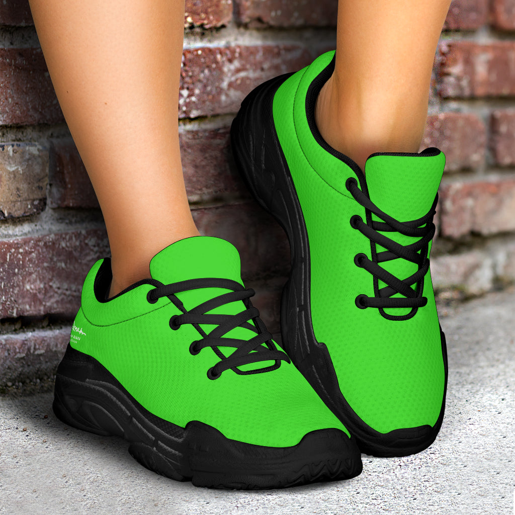 Bright Green Athletic Sneakers