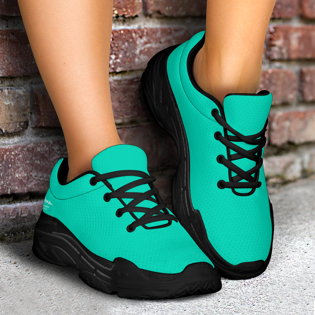 Aegean Blue Athletic Sneakers