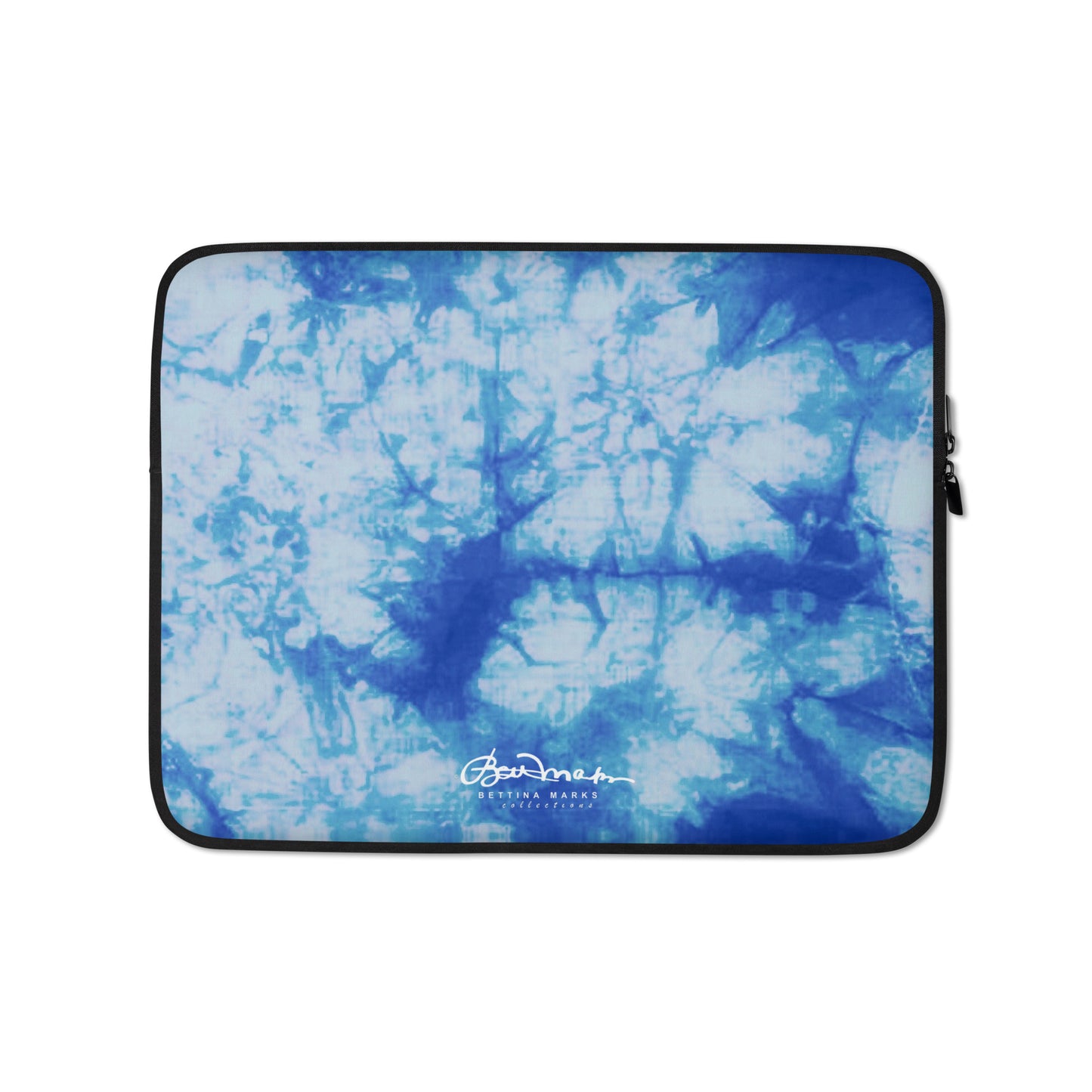 Blue Tie Dye Laptop Sleeve