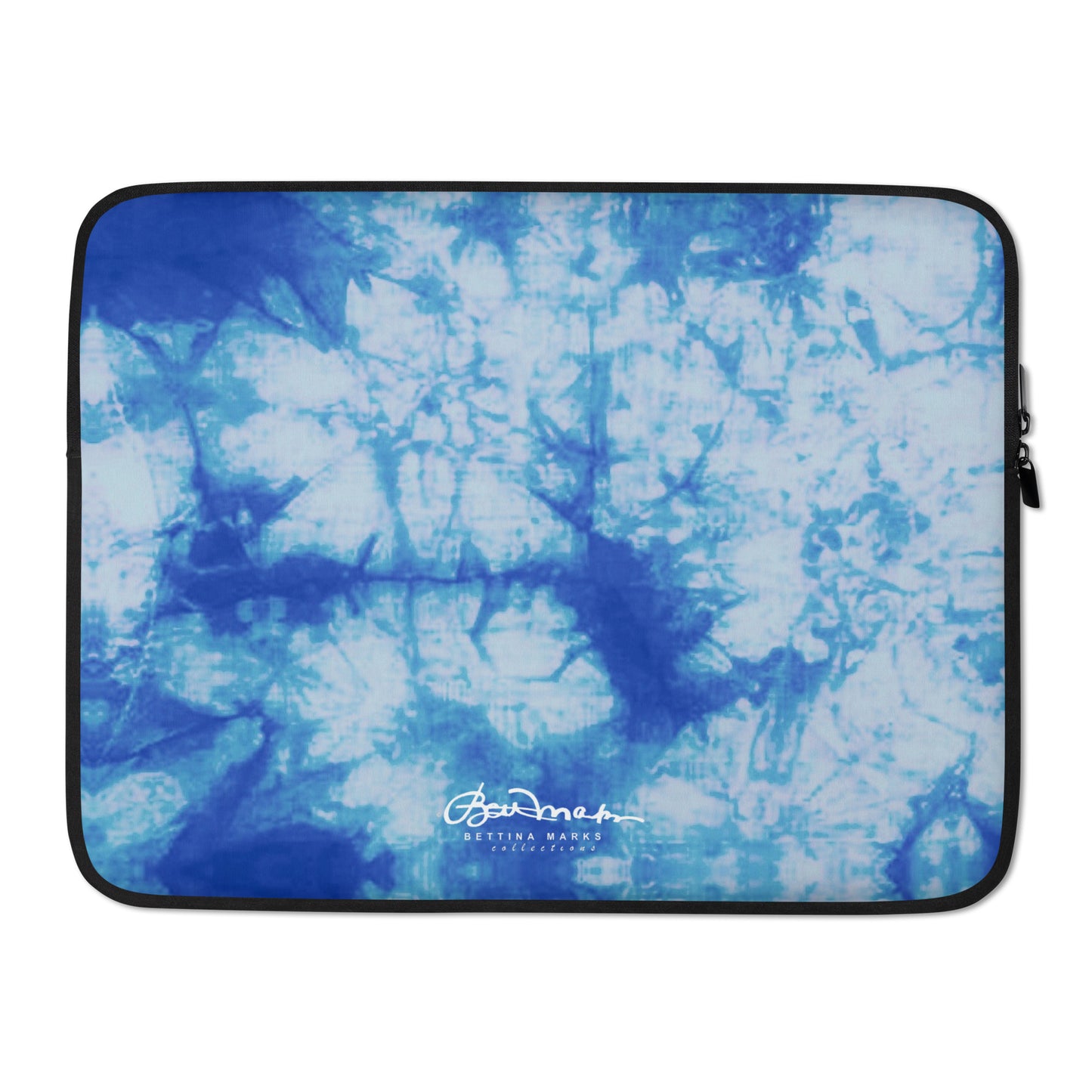 Blue Tie Dye Laptop Sleeve