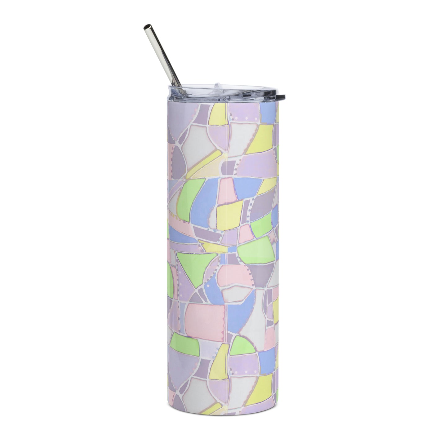 Stainless Savannah Swirl Steel Tumbler