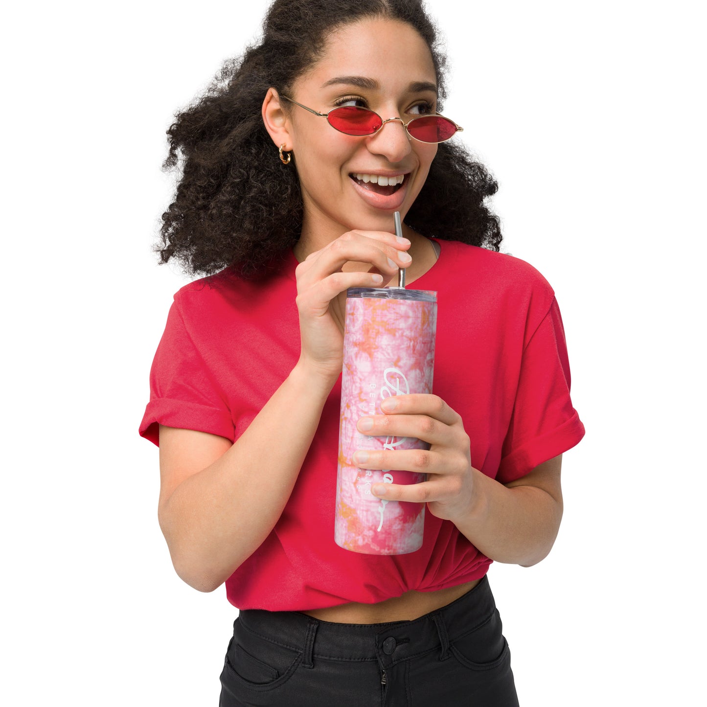 Stainless Fantasia Tie Dye Steel Tumbler
