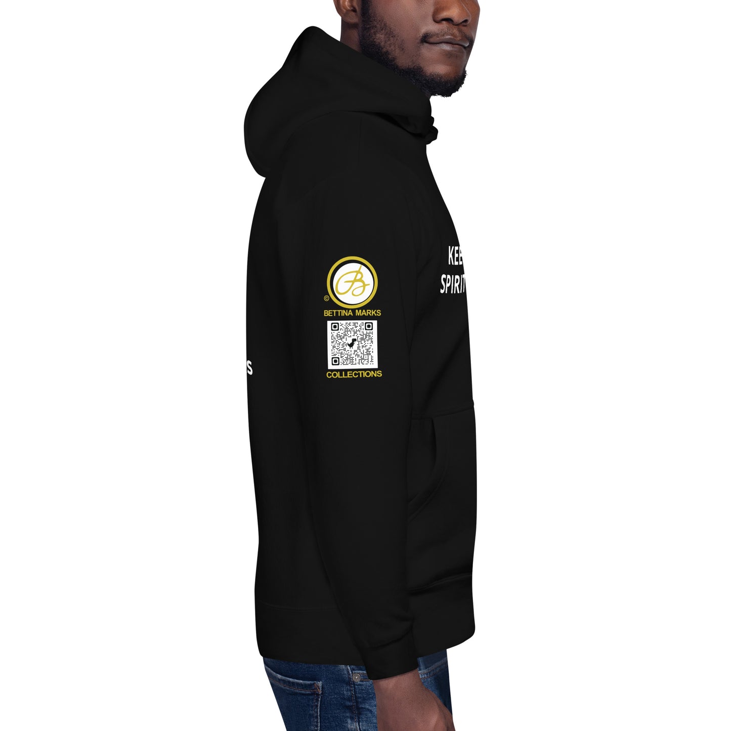 Keeping the Spirit in Living Unisex Hoodie