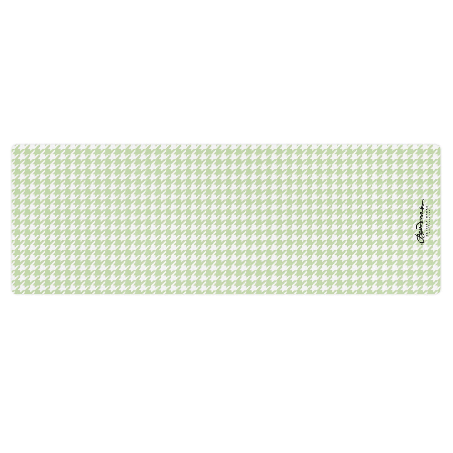 Butterfly Houndstooth Yoga mat
