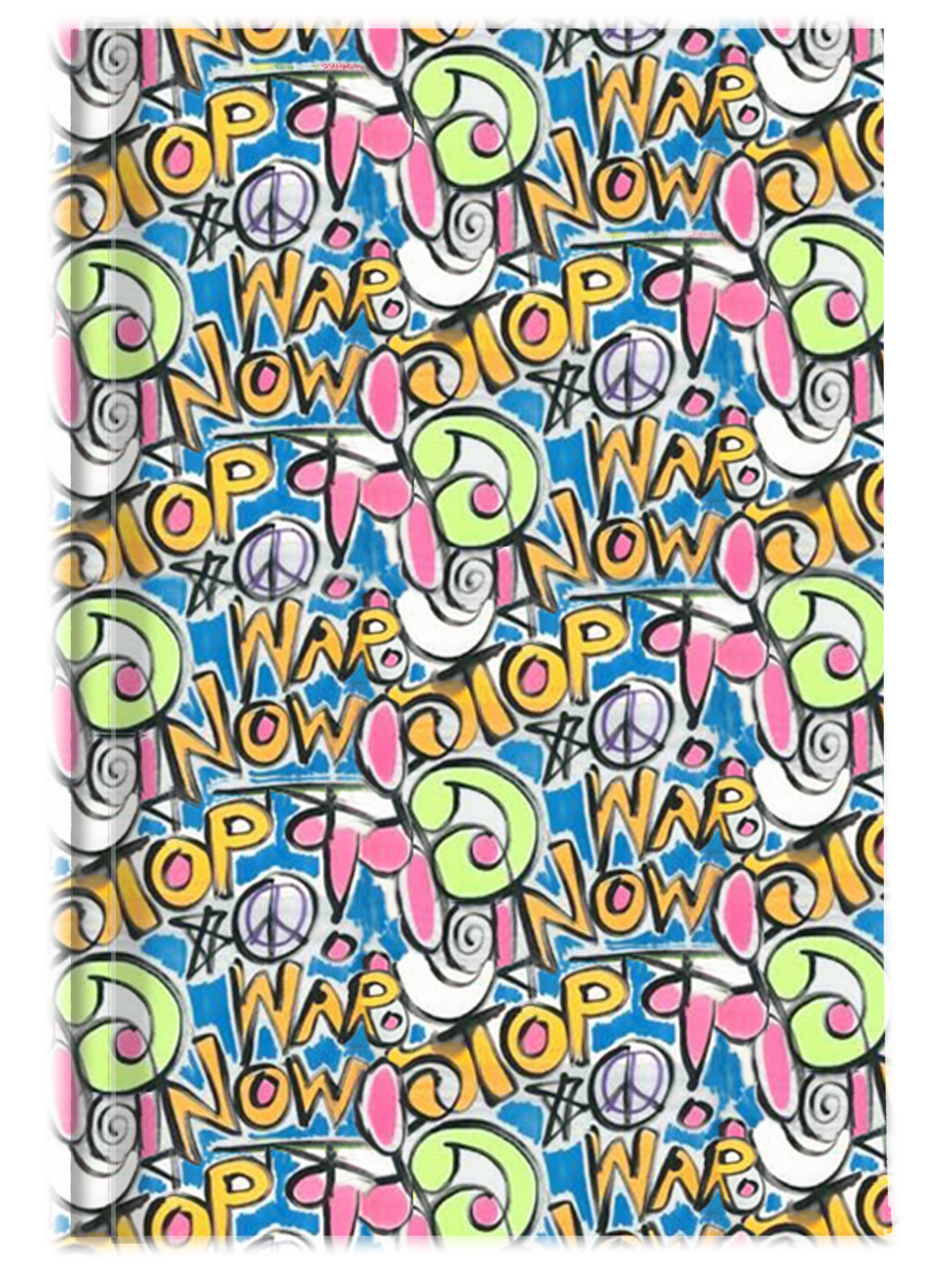 Stop War Now Grafitti Journal