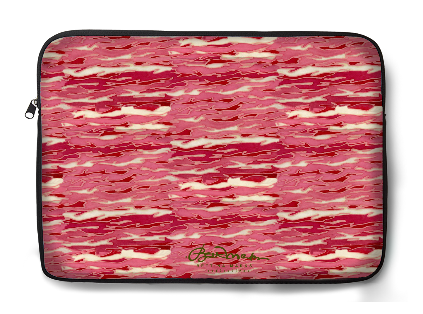 Pink Camouflage Lava Laptop Sleeve