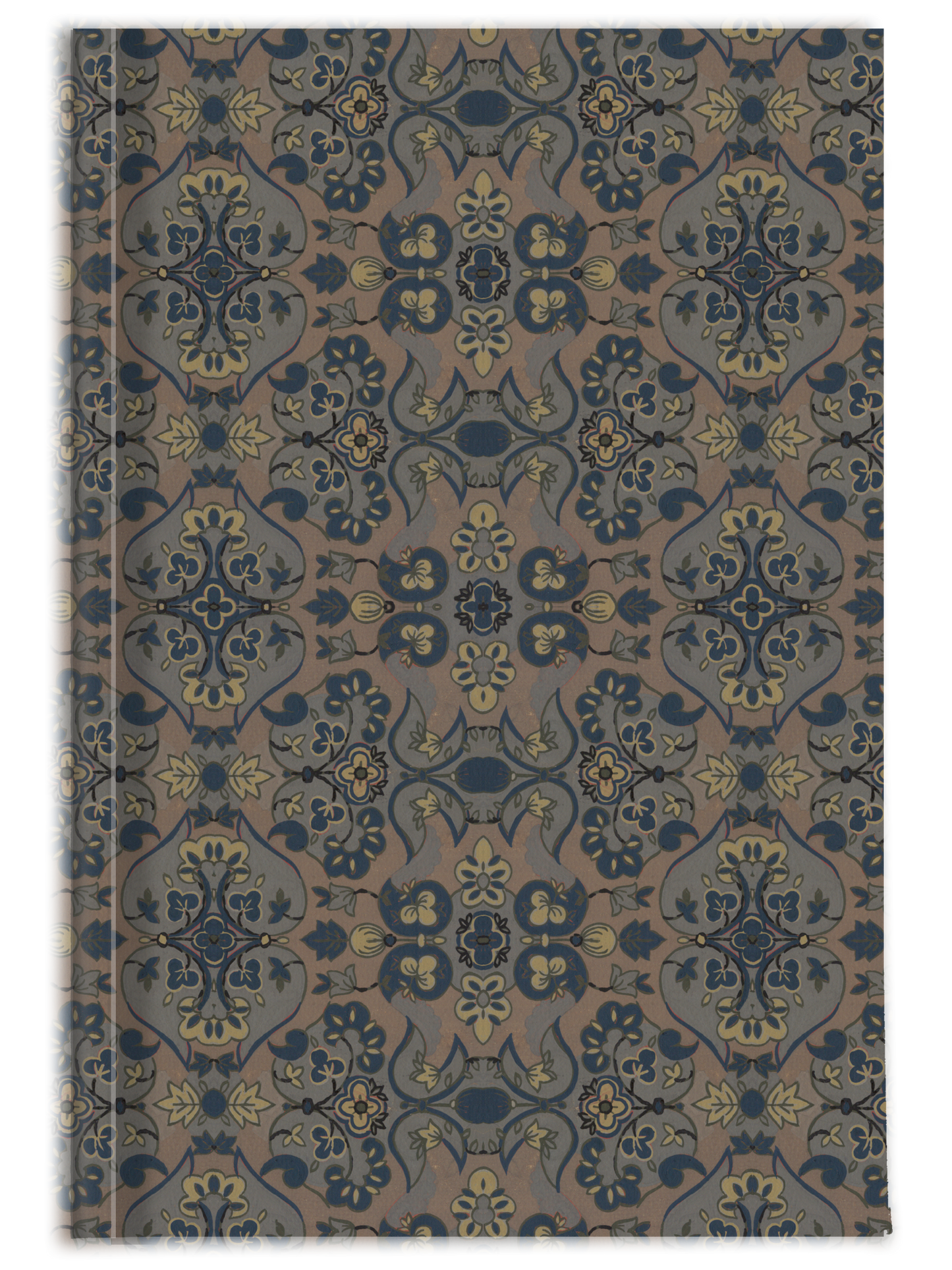 Not Quite Paisley Metal and BrightSeaBlue Journal