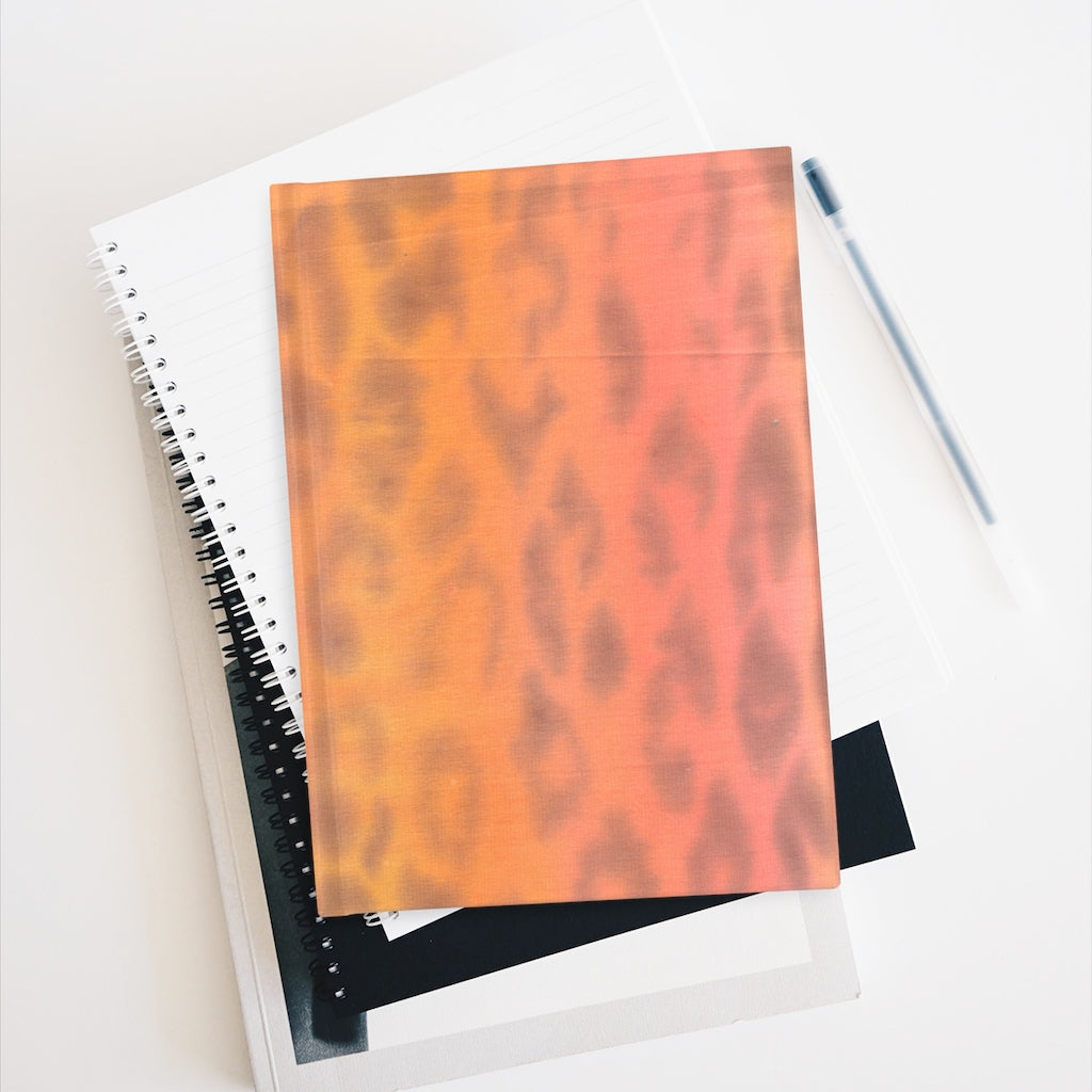 Ombre Leopard Journal