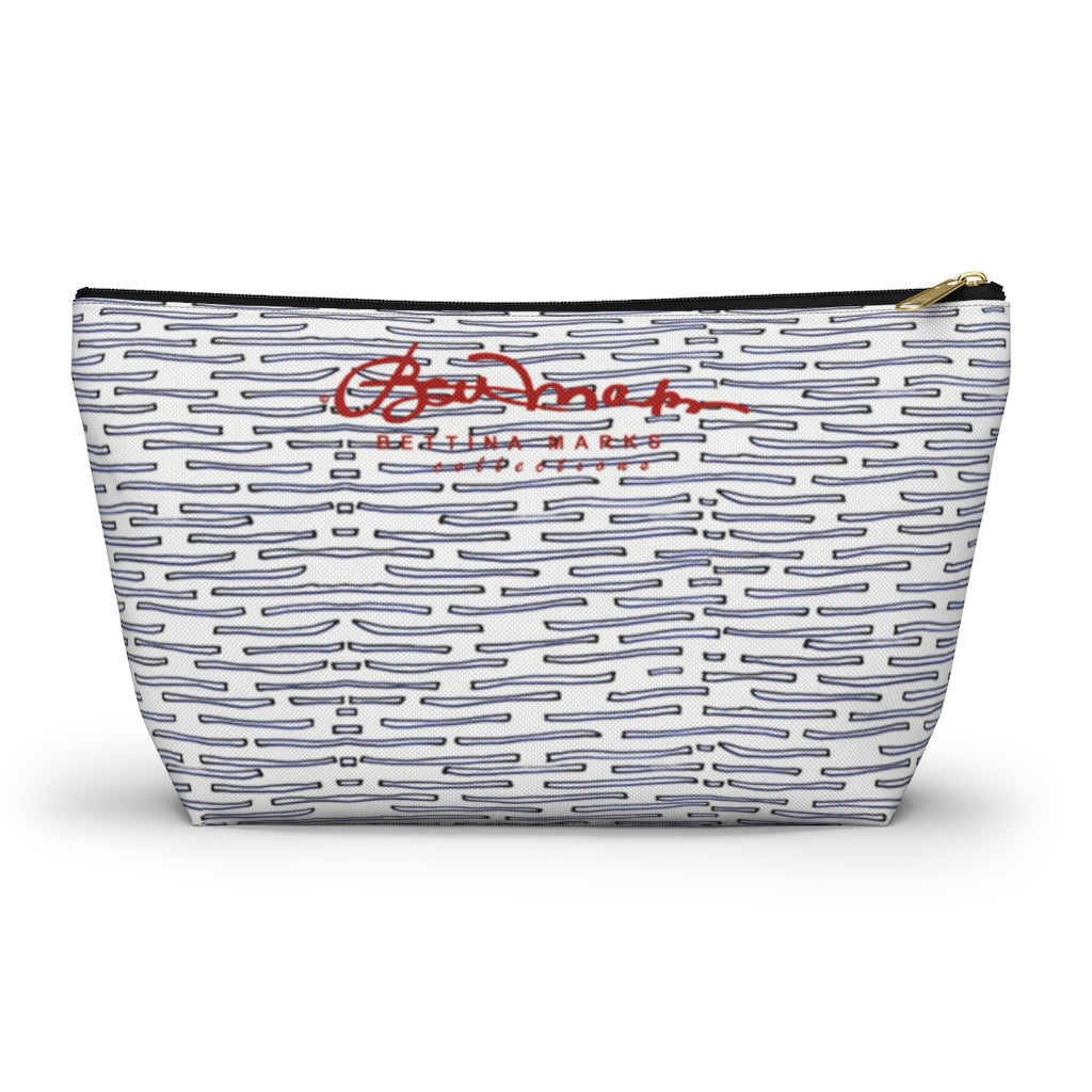 Nautical Crew Accessory Pouch w T-bottom