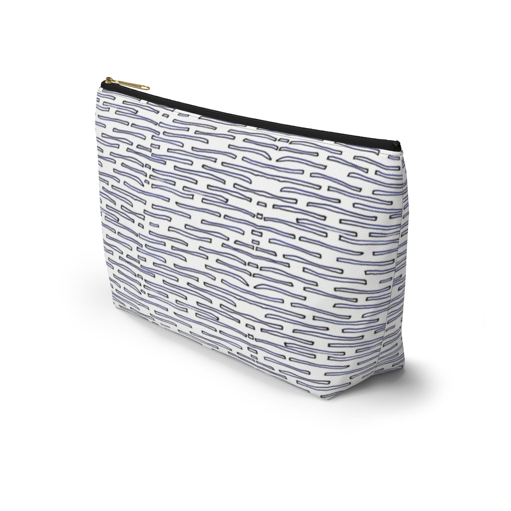 Nautical Crew Accessory Pouch w T-bottom