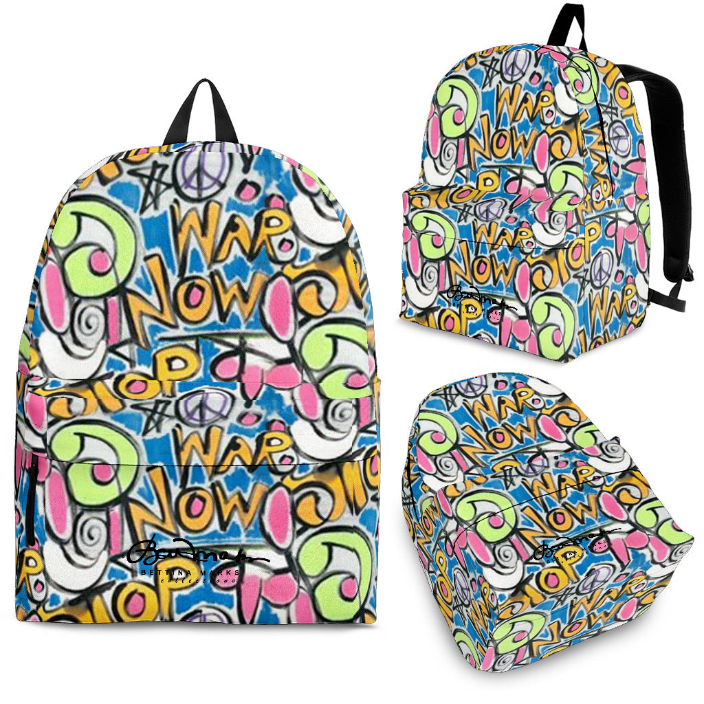 Stop War Now Back Pack
