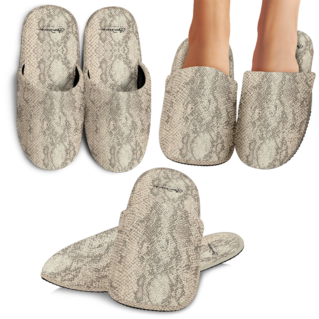Snake Print Slipper