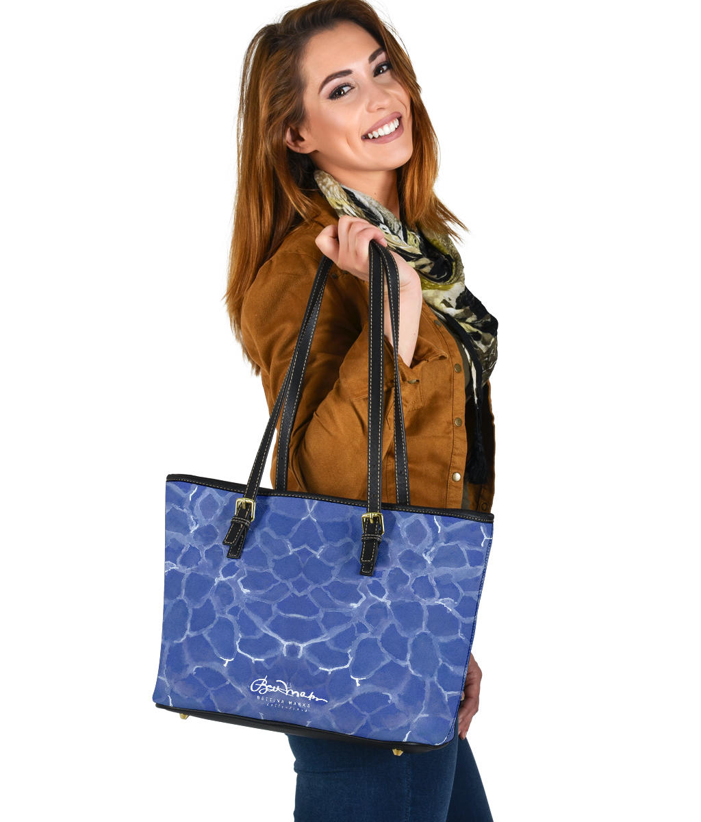 Blue Pool Small Tote Bag