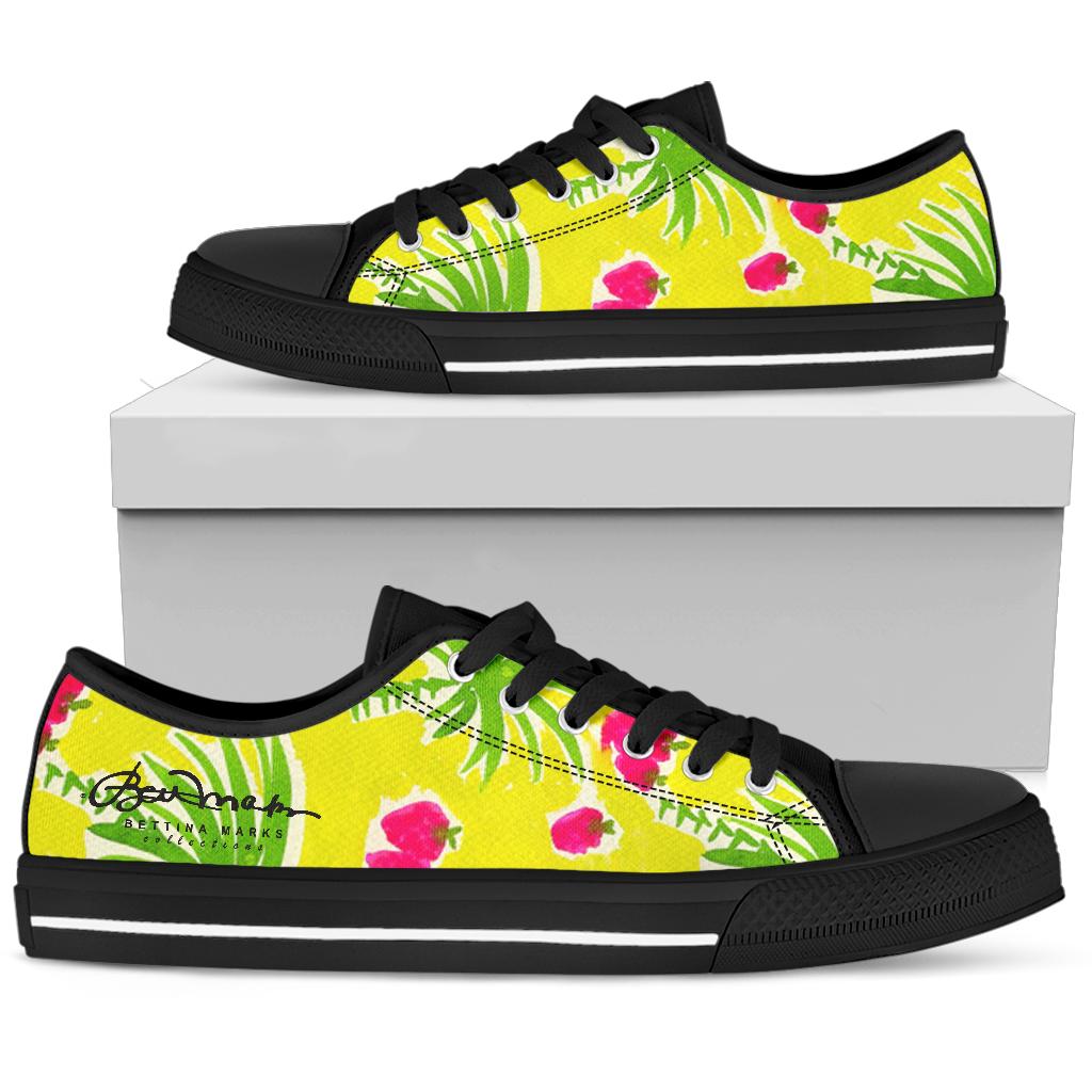 Strawberry Tropic Low Top Sneakers