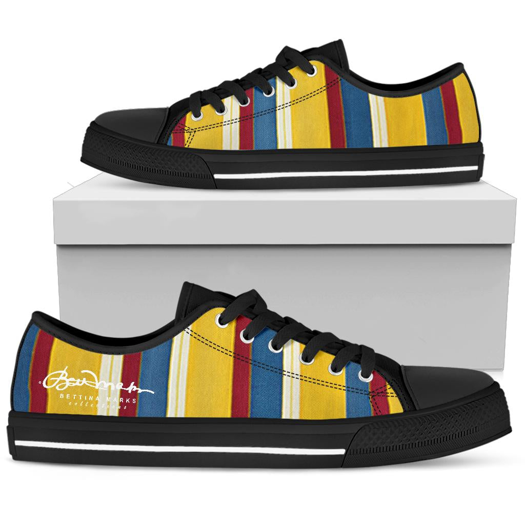 Riviera Stripe Low Top Sneakers
